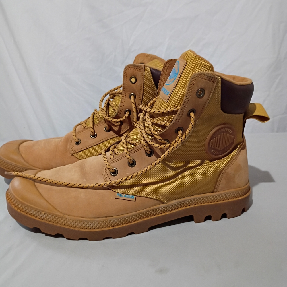 Palladium Pampa Sport Cuff Waterproof Men's Brown and Tan Boots